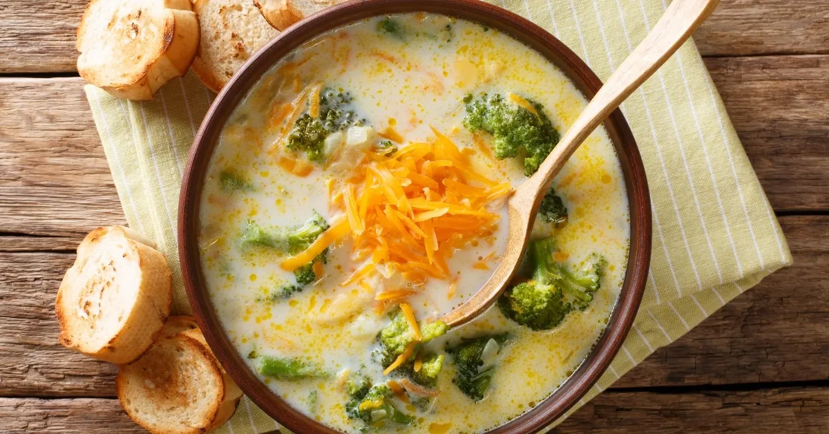 what sandwich goes with broccoli cheese soup